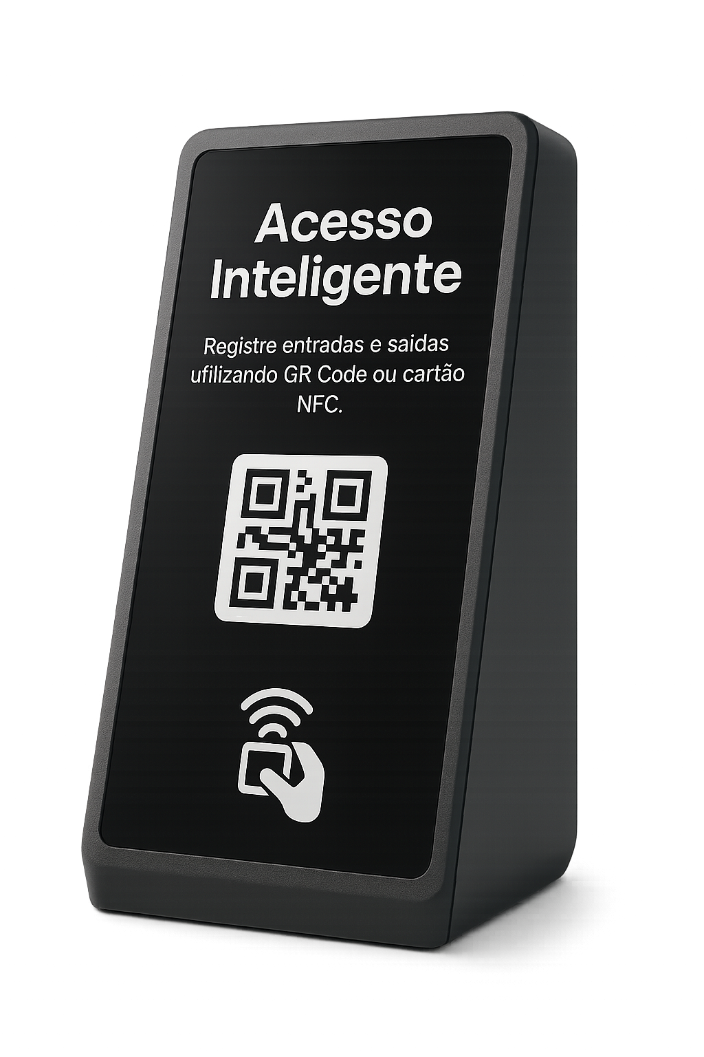 Mockup de terminal de acesso