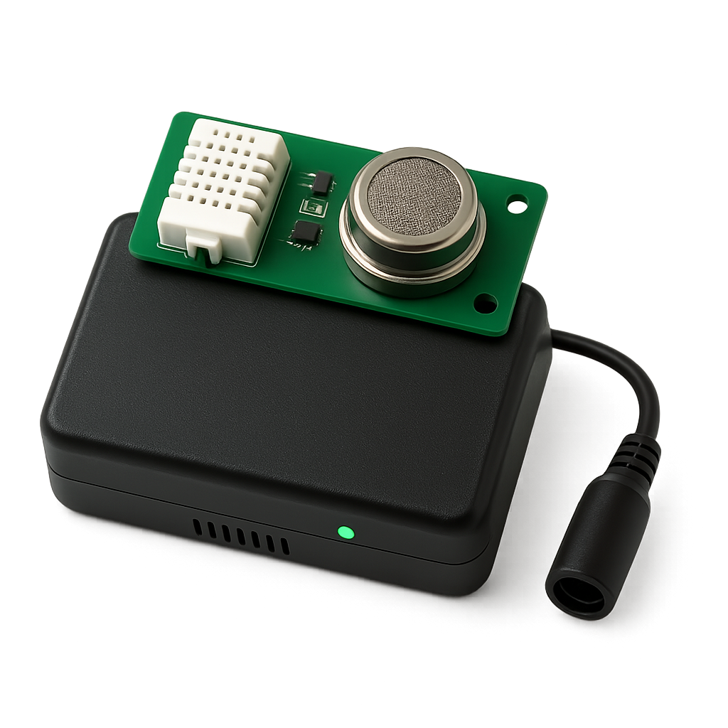 Mockup de dispositivo de monitoramento